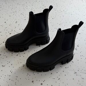 💘 JEFFREY CAMPBELL - PLATFORM LUG SOLE CHELSEA RAIN BOOT